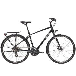 Rower trekkingowy Trek Verve 1 Equipped 2022 Czarny