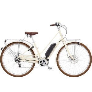 Rower elektryczny Electra Loft Go! 5i EQ Step-Thru 500Wh Beżowy