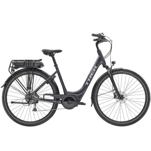 Rower elektryczny Trek Verve+ 1 Lowstep 500Wh Grafitowy