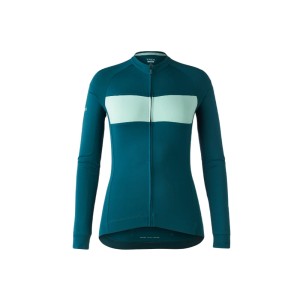 Koszulka damska z długim rękawem Trek Circuit LTD Turkusowa