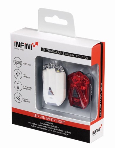 Infini Zestaw Lava Set White USB