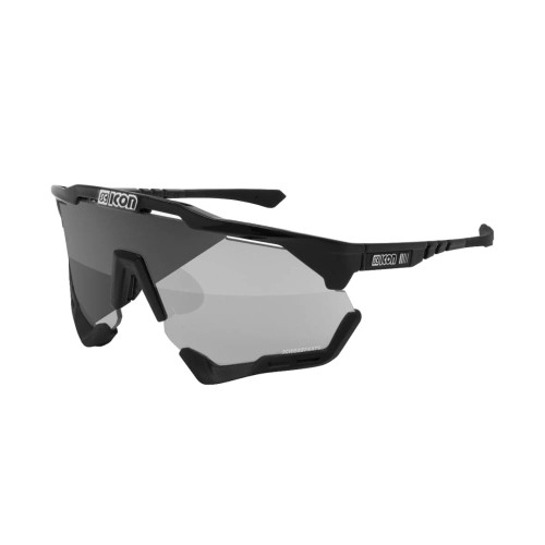 Okulary Scicon Aeroshade XL Black Gloss SCNPP Photochromic Silver