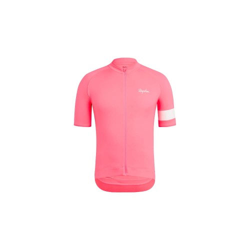 Koszulka rowerowa Rapha Core Różowa