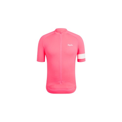 Koszulka kolarska Rapha Core Różowa