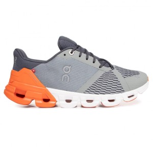 Buty biegowe On Running Cloudflyer szaro pomarańczowe