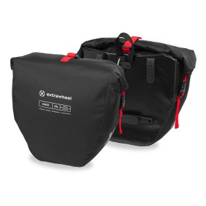 EXTRAWHEEL SAKWY TYLNE BIKER BLACK 50L