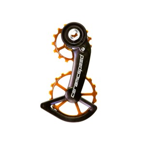 Wózek przerzutki Ceramicspeed OSPW SRAM Red/Force AXS Orange