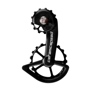 Wózek przerzutki Ceramicspeed OSPW Shimano 9100/R8000 Series Czarny