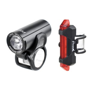 Zestaw Lampek ProX Pictor Set Czarny Cree 350 10Lm USB