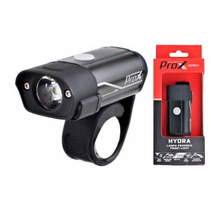 Lampka Przednia ProX Hydra Czarna Cree 2Xled 400Lm USB