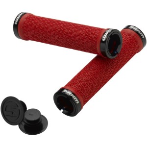 Sram MTB Locking Grips Chwyty rowerowe kierownicy 130mm czerwone