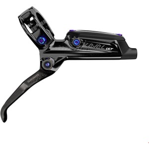 SRAM Brake Level Ultimate - tył czarno-tęczowy, linka 2000mm bez tarczy adaptera