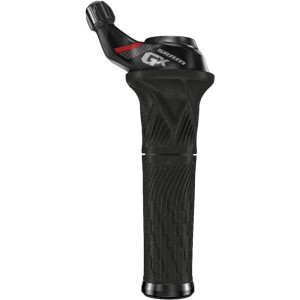 Sram GX Grip Shift Manetka przerzutki obrotowa 2rz. lewa czerwona