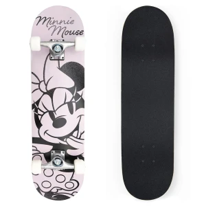 Deskorolka drewniana duża minnie grey