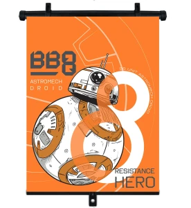 Roleta przeciwsłoneczna 1szt 36*45cm star wars bb8