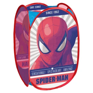 Kosz na zabawki spider-man