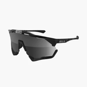 Scicon Okulary Aeroshade XL Black Gloss/Black - SCNPP Multimirror Silver