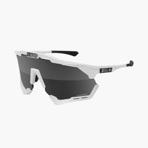 Scicon Okulary Aeroshade XL White Gloss/White - SCNPP Multimirror Silver