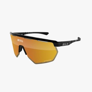 Scicon Okulary Aerowing Black Gloss - SCNPP Multimirror Bronze
