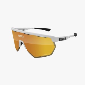 Scicon Okulary Aerowing White Gloss - SCNPP Multimirror Bronze