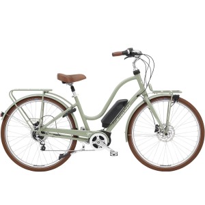 Rower elektryczny Electra Townie Commute Go! 5i Step-Thru Green Tea