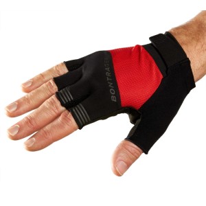 Rękawiczki rowerowe Bontrager Circuit Twin Gel Czerwone