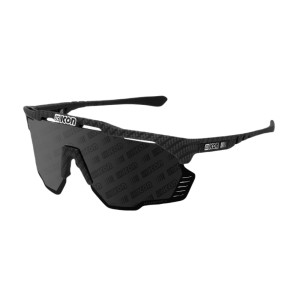 Okulary Scicon Aeroshade Kunken Carbon Matt Monogram Multimirror Silver
