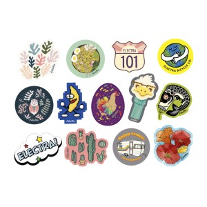 Zestaw naklejek Electra