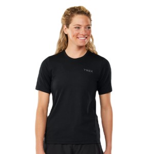 Koszulka MTB Trek Evoke Czarna Damska