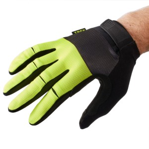 Rękawiczki rowerowe Trek Circuit Twin Gel FF Żółte