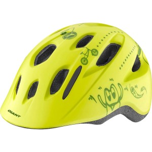 Kask dziecięcy Giant Holler limonkowy