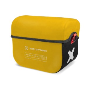 Extrawheel Torba Na Kierownicę Handy Polyester Yellow/Black XL 7,5L