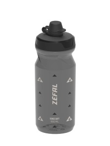 Zefal Bidon Sense Soft 65 No-Mud Bottle - Smoked Black 0,65L