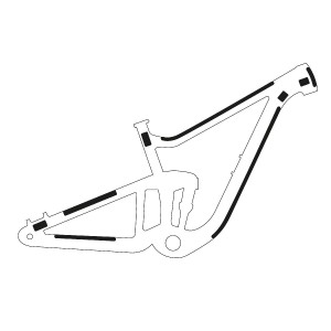 Zefal Osłona Ramy Skin Armor L