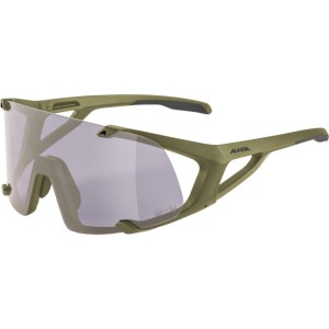 Okulary Alpina Hawkeye Q-Lite V Olive Matt