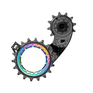 Wózek przerzutki AbsoluteBlack HollowCage Sram Etap AXS 12s PVD Rainbow