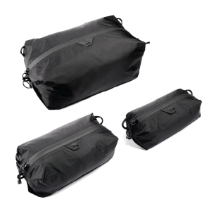 Zestaw Pokrowców Travel Line Peak Design Ultralight Packing Cube Black – S,SX, SXX, czarny