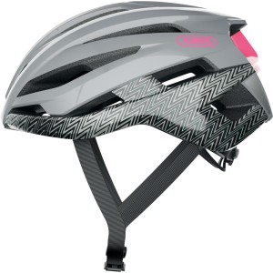 Kask rowerowy Abus Stormchaser zigzag grey