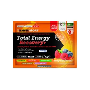 Suplement NAMEDSPORT Total Energy Recovery 40g czerwone owoce