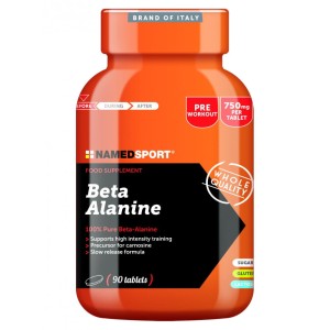 Suplement odżywczy NAMEDSPORT Beta Alanine 90 tabletek