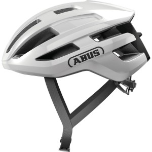 Kask rowerowy Abus Powerdome shiny white