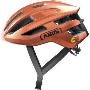 Kask rowerowy Abus Powerdome Mips goldfish orange