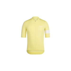 Koszulka rowerowa Rapha Core Yellow White