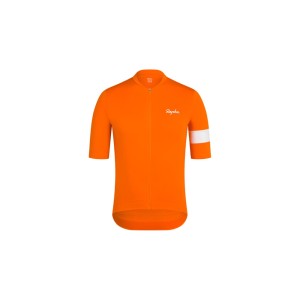 Koszulka rowerowa Rapha Core Orange White