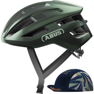 Kask rowerowy Abus Powerdome ACE moss green