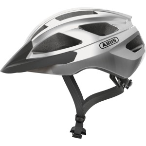 Kask rowerowy Abus Macator gleam silver