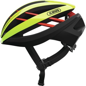 Kask rowerowy Abus Aventor neon yellow