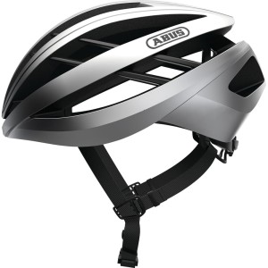 Kask rowerowy Abus Aventor gleam silver