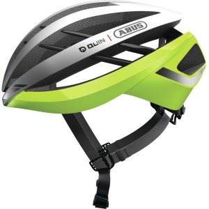 Kask rowerowy Abus Aventor Quin neon yellow