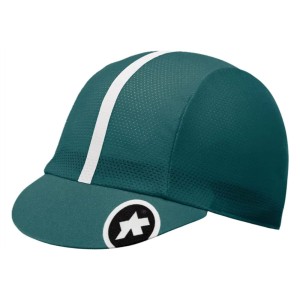 Czapka kolarska z daszkiem Assos Cap Zielona